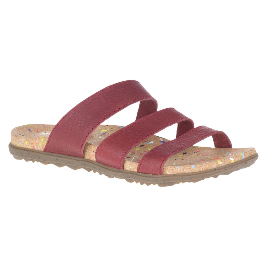 Claquette Merrell Napa Valley Bordeaux Femme | F.X.KOYF